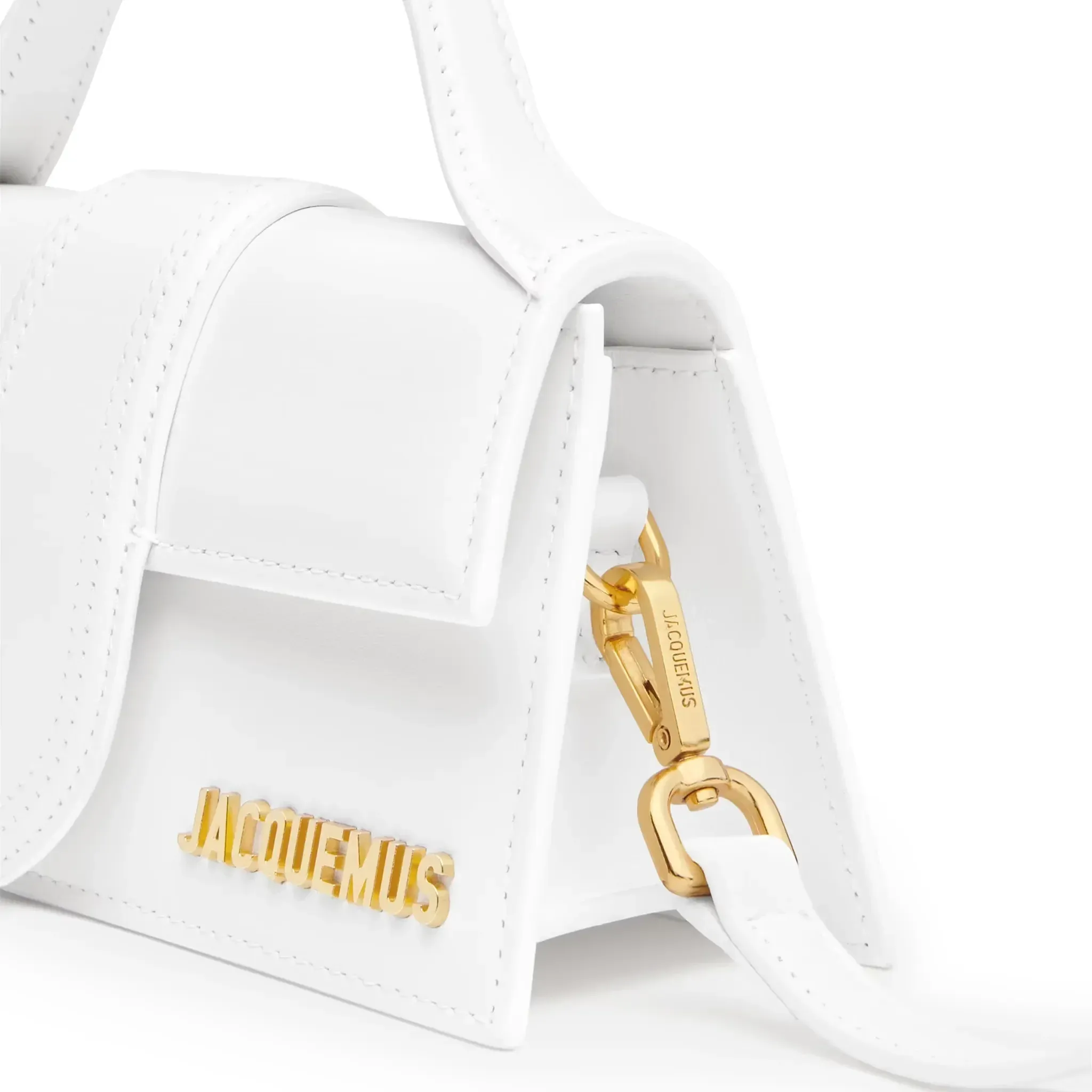 Jacquemus Le Bambino Small White Crossbody Bag