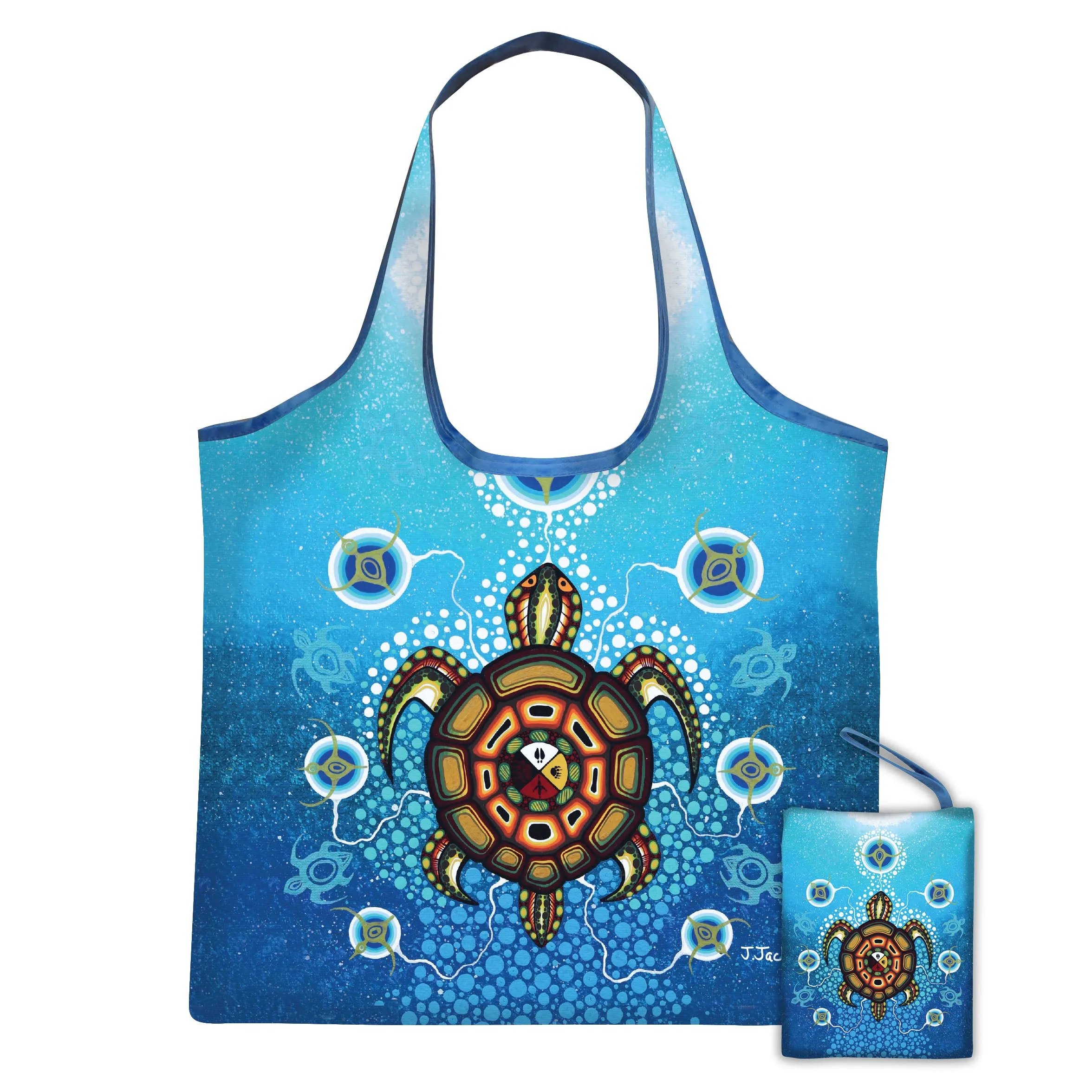 James Jacko Medicine Turtle Eco-Reusable Bag