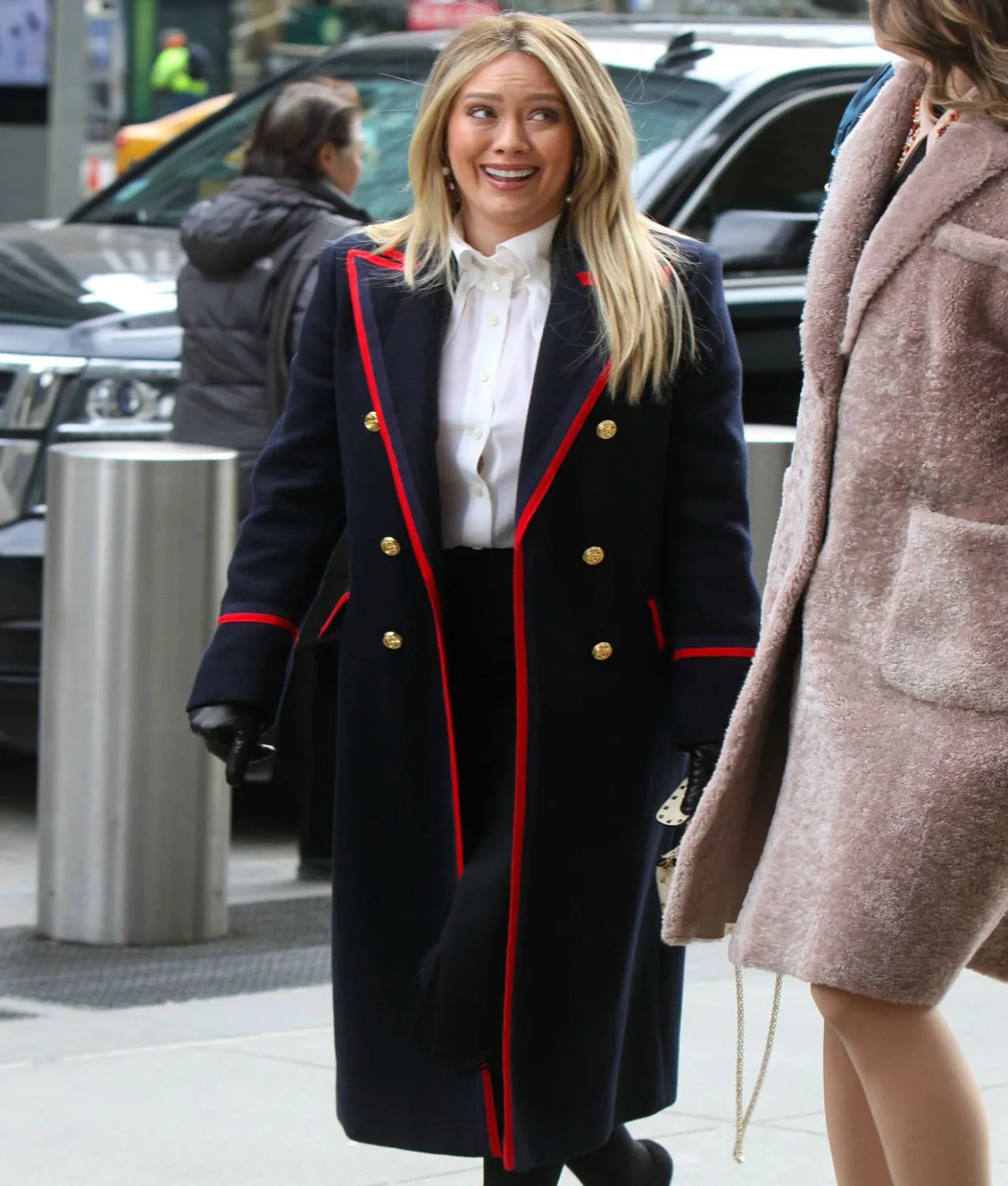 Kelsey Younger Hilary Duff Wool Coat | Abbraci