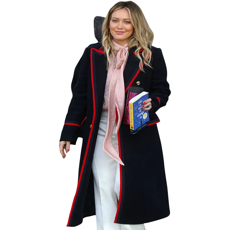 Kelsey Younger Hilary Duff Wool Coat | Abbraci