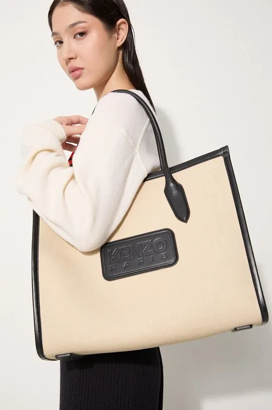 Kenzo handbag 18 Large Tote Bag beige color FE52SA211B01.99