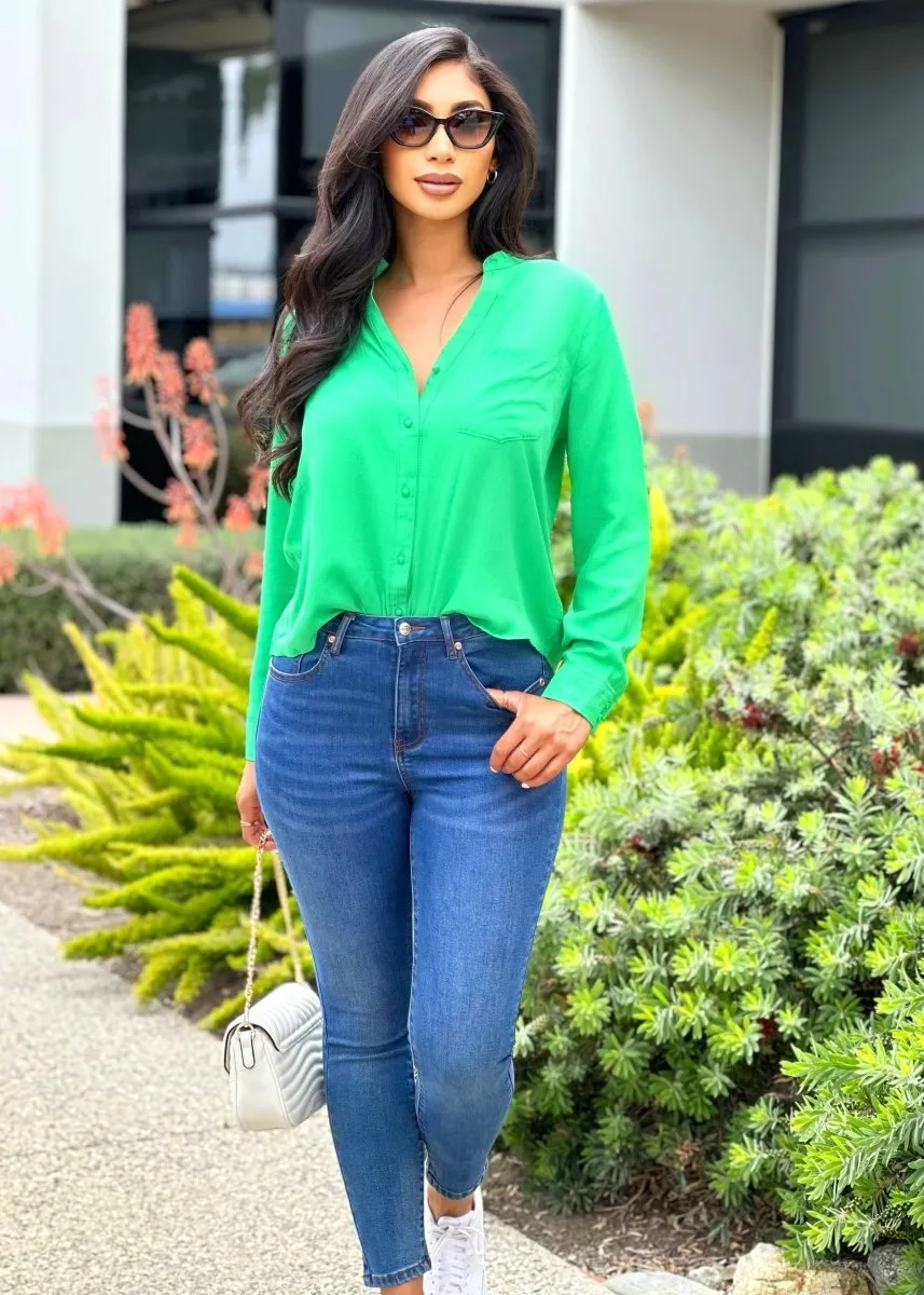 Lara Blouse Green