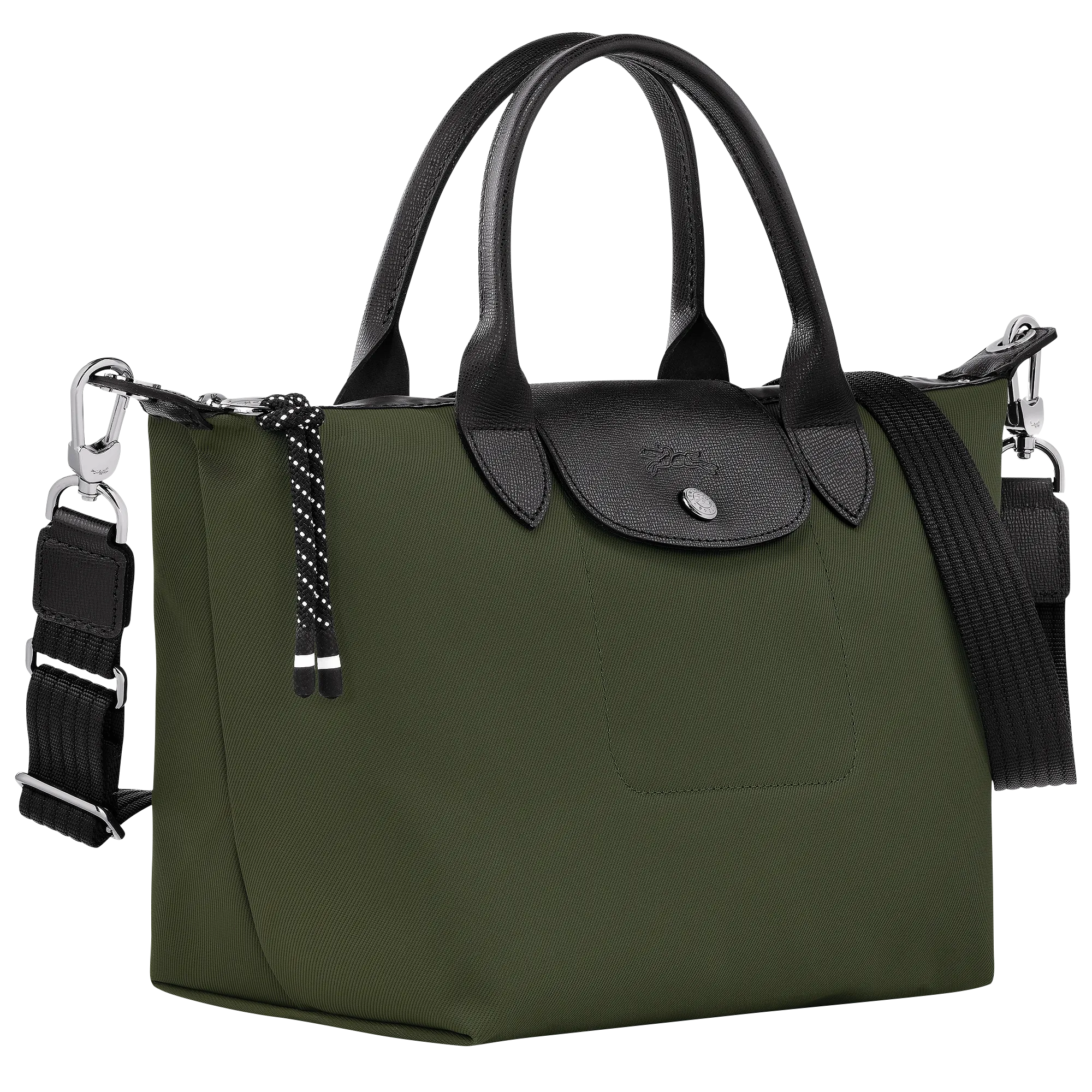 Le Pliage Energy S Handbag Khaki - Recycled canvas