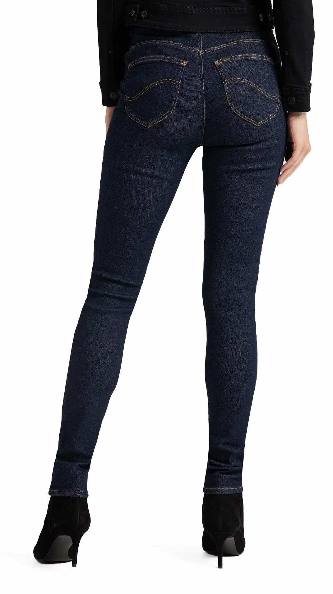 LEE Scarlett Ultra Hi Bo Stretch Jeans Rinse