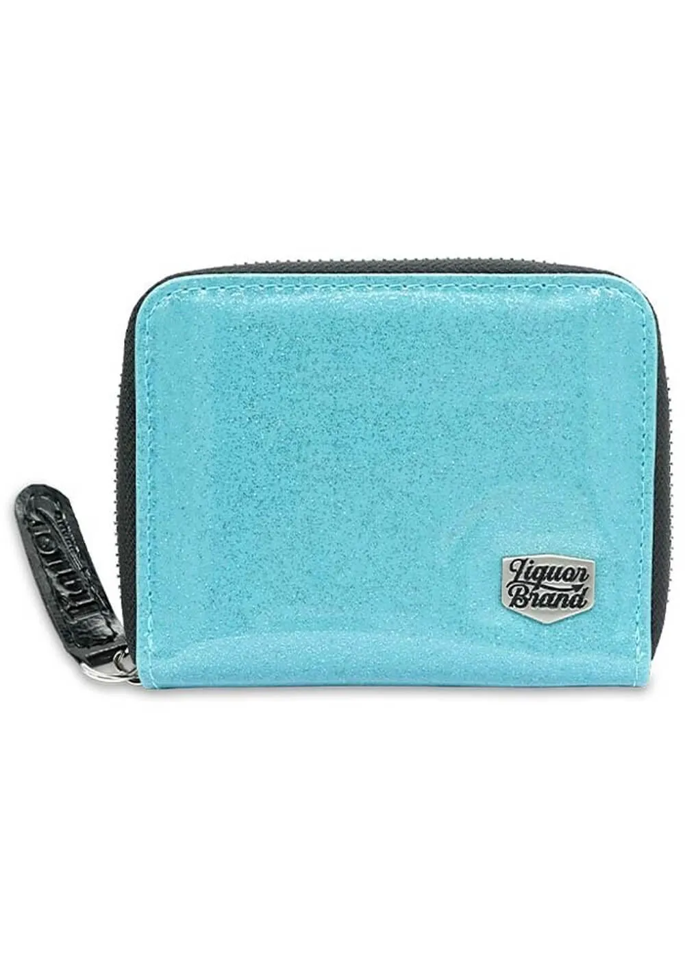 Liquorbrand Stardust Patent Wallet Blue