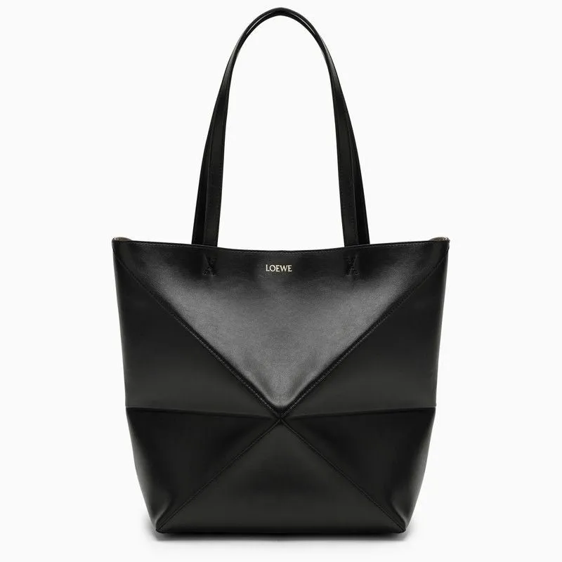 LOEWE Geometric Black Tote Handbag for Women