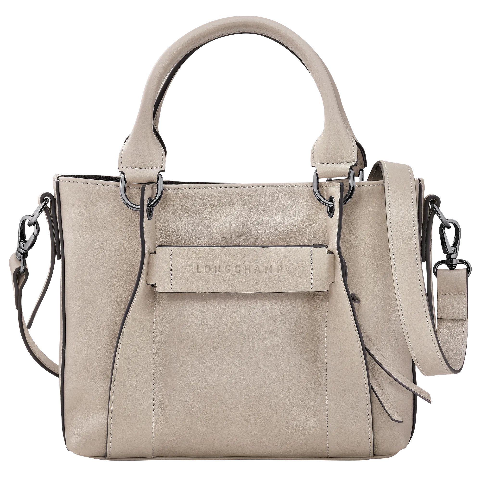 Longchamp 3D S Handbag Clay - Leather