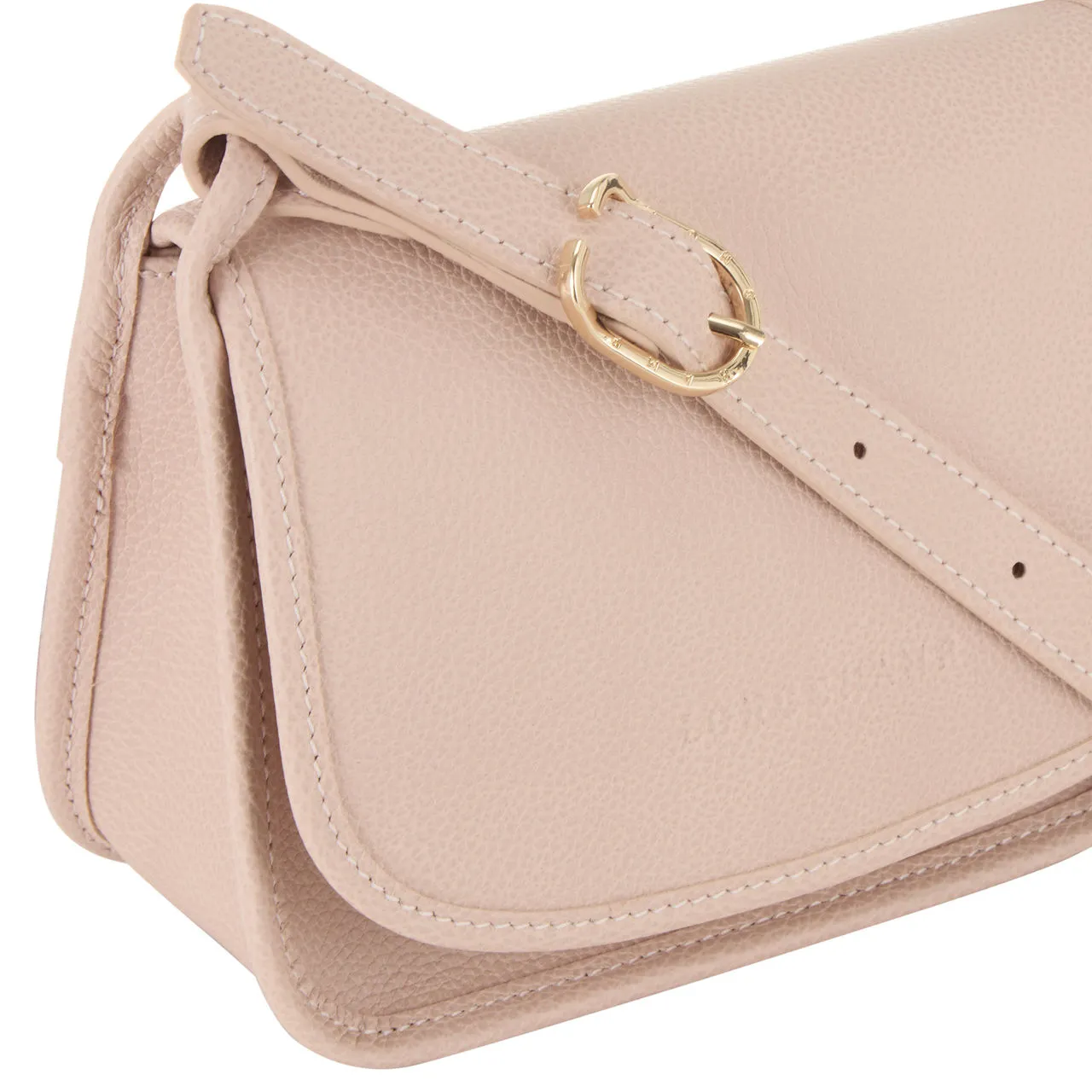 LONGCHAMP The Sustainable Edit Le Foulonné XS Crossbody Bag - Nude