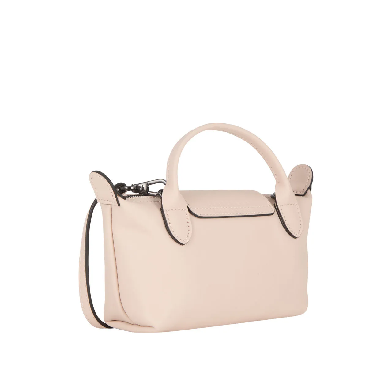 LONGCHAMP The Sustainable Edit Pliage Xtra XS Pouch Crossbody Bag - Nude