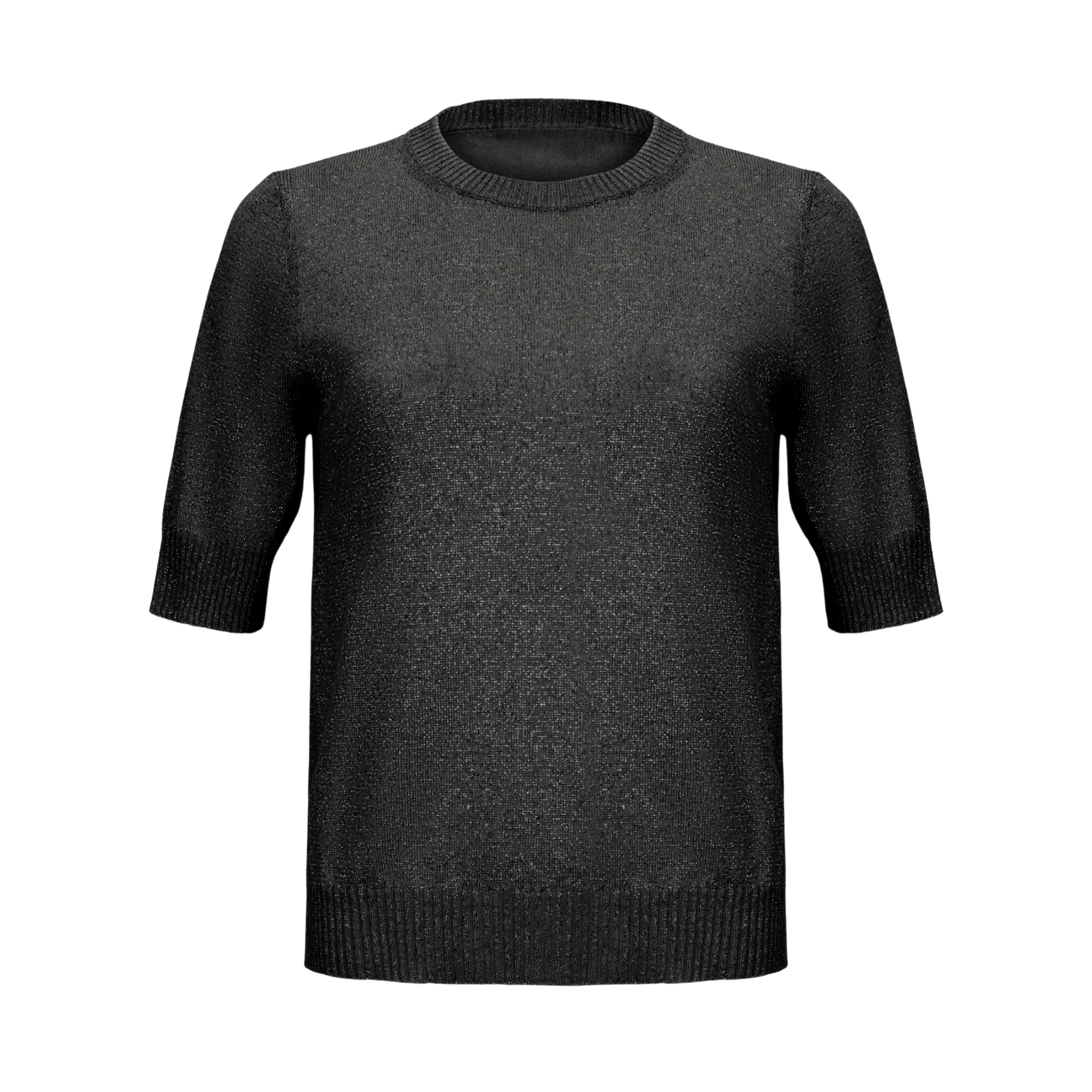 Lurex Tee - Black