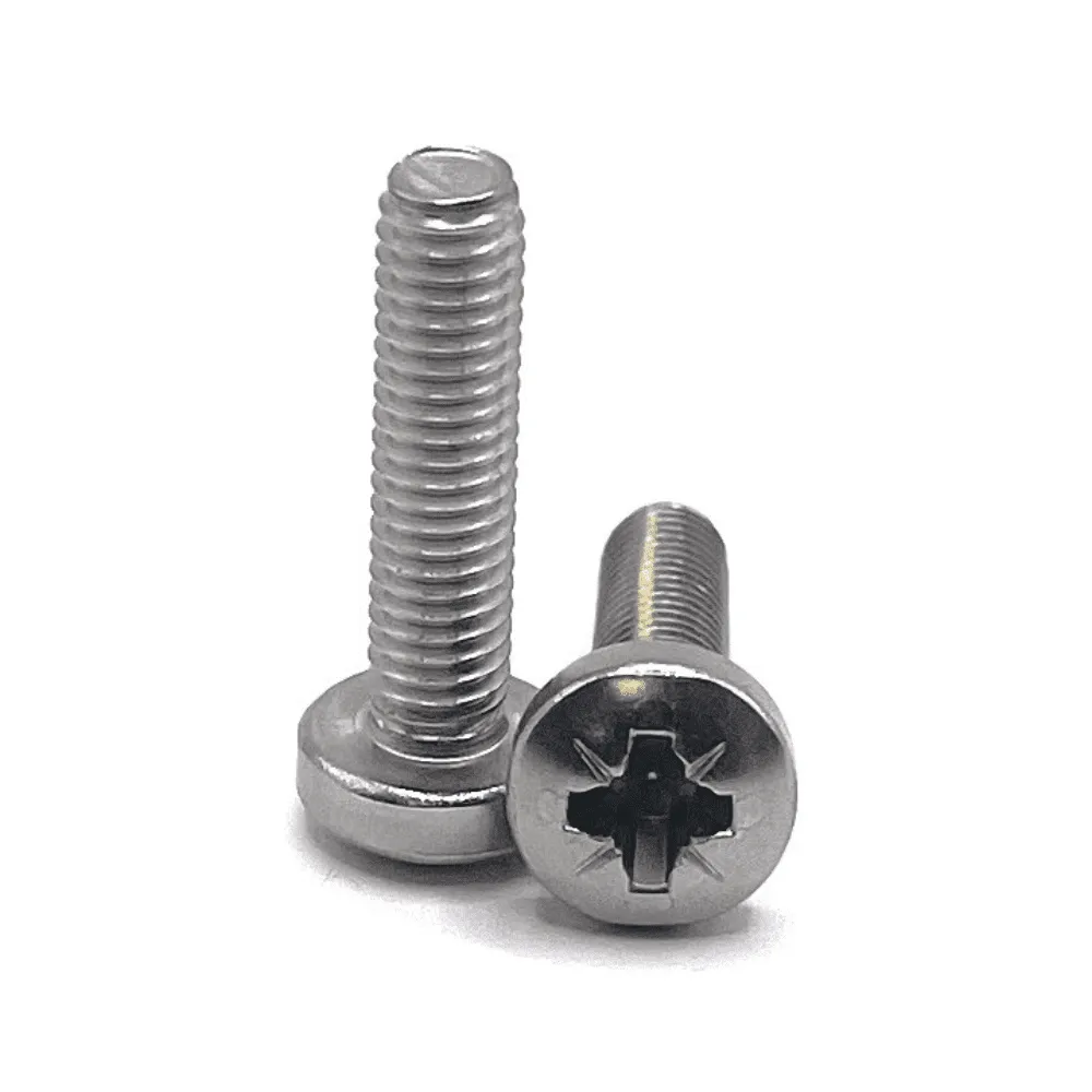 M2 x 5mm Pozi Pan Head Screws (DIN 7985Z) - A2 Stainless Steel