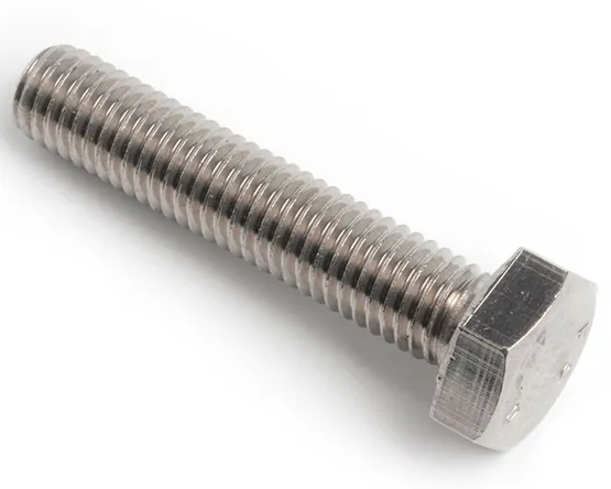 M4 X 22 HEXAGON HEAD SET SCREW DIN 933 A4 STAINLESS STEEL