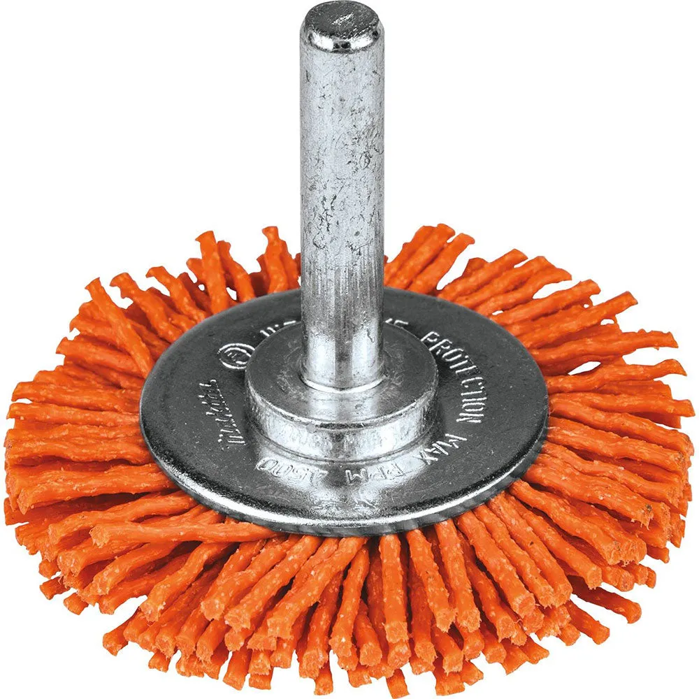 Makita D-70568 2" Nylon Wheel Brush, Coarse, 80 Grit