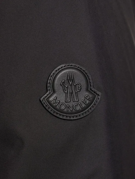 Moncler   Barbetane tech down trench coat 