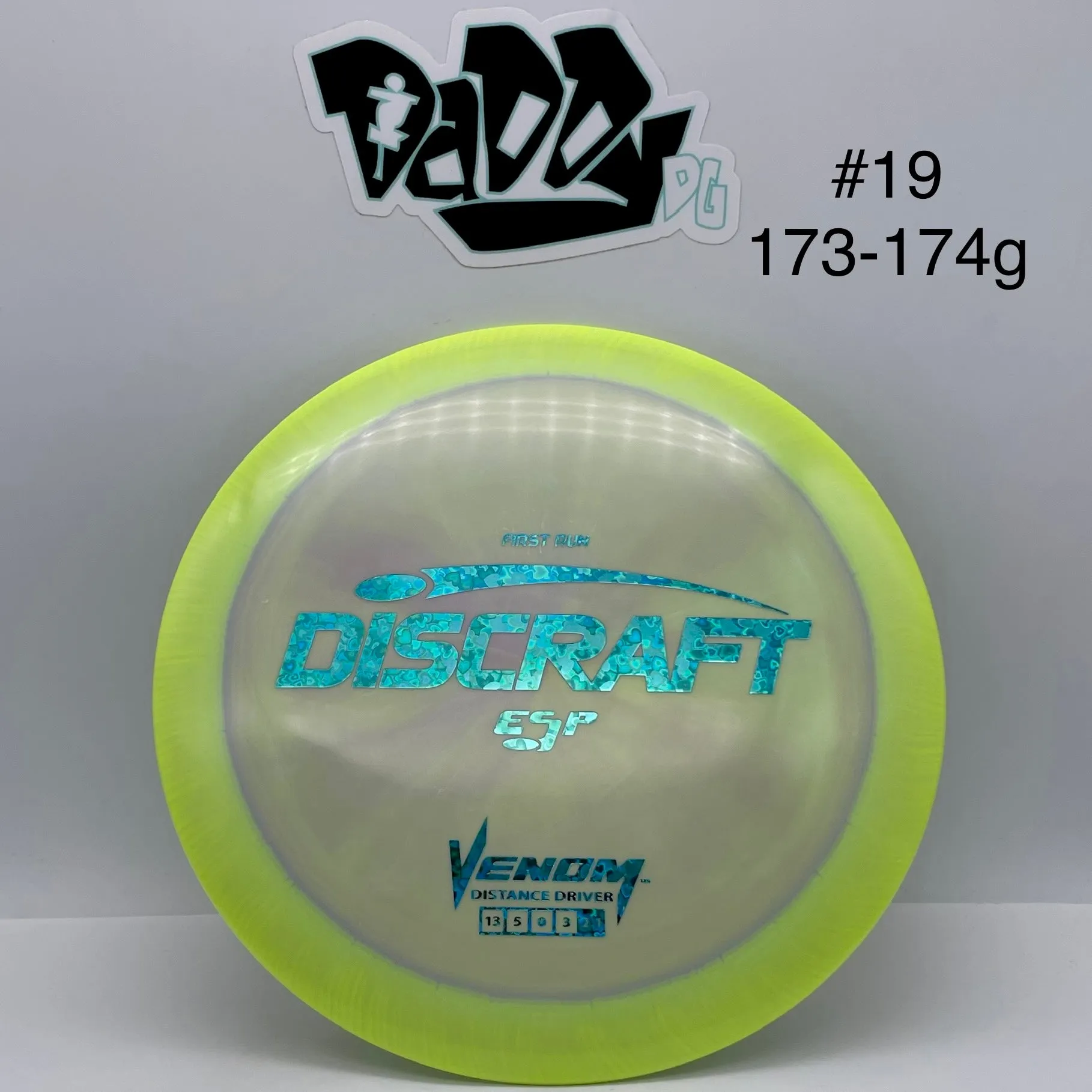 **NEW Discraft ESP Venom First Run (retooled) Distance Driver