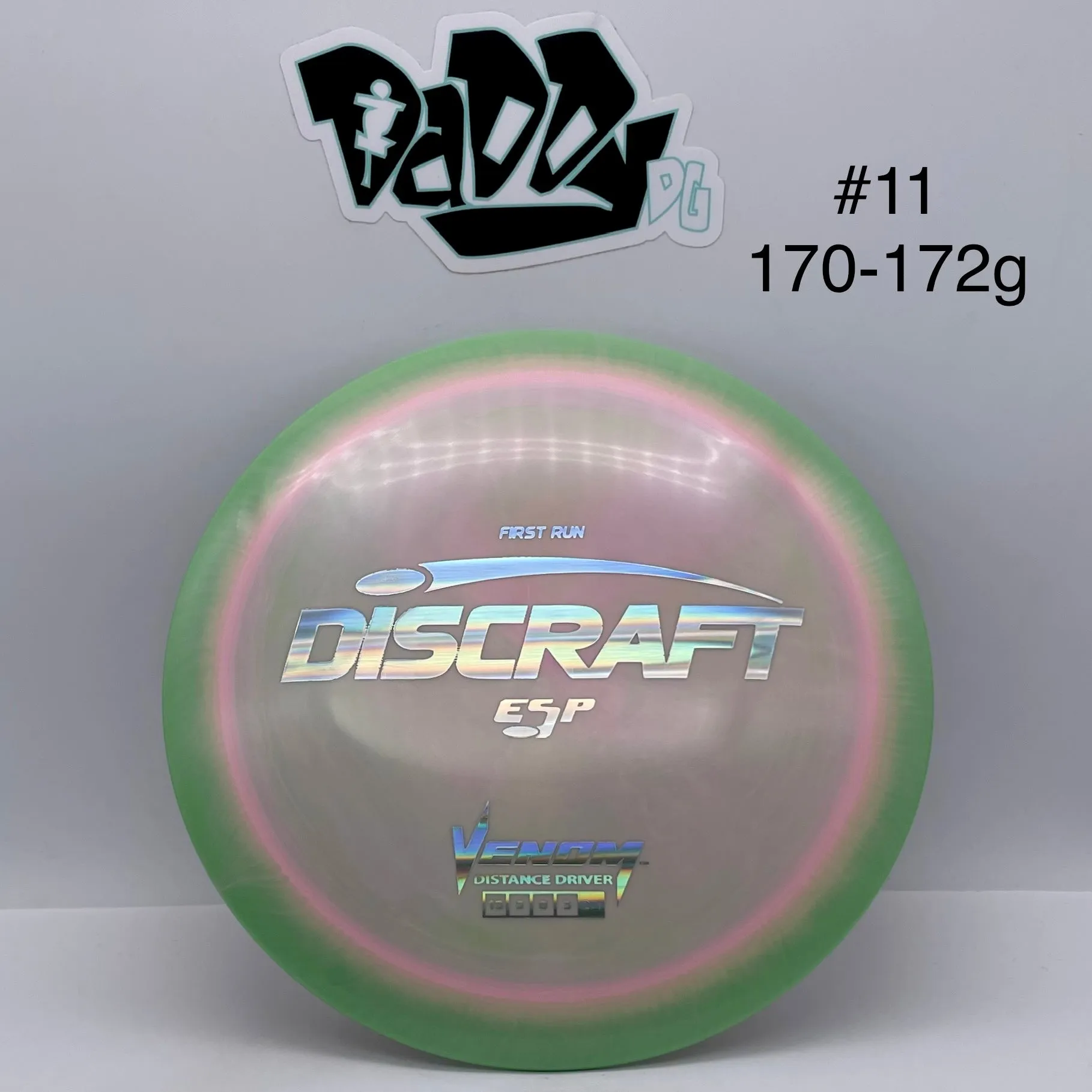 **NEW Discraft ESP Venom First Run (retooled) Distance Driver