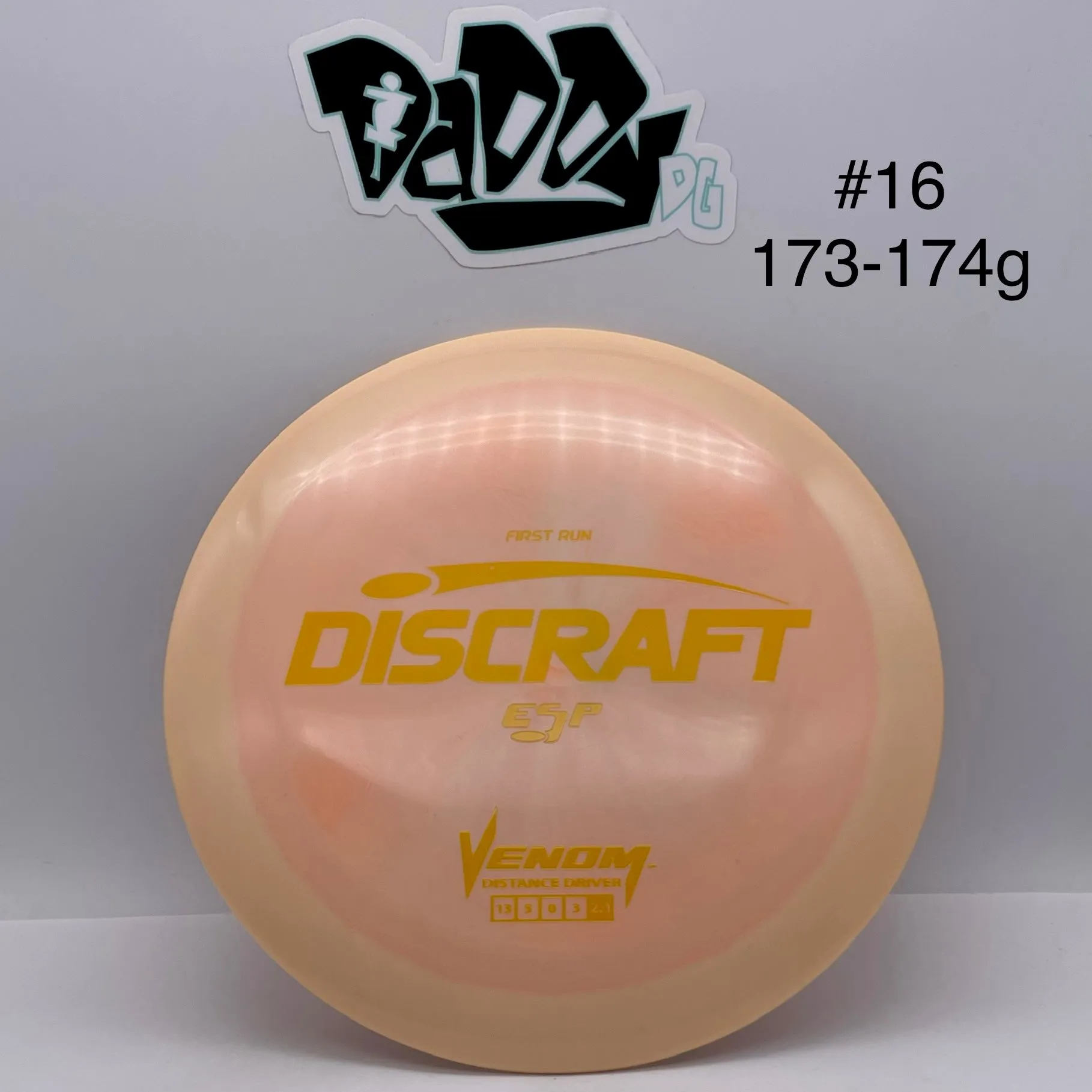 **NEW Discraft ESP Venom First Run (retooled) Distance Driver