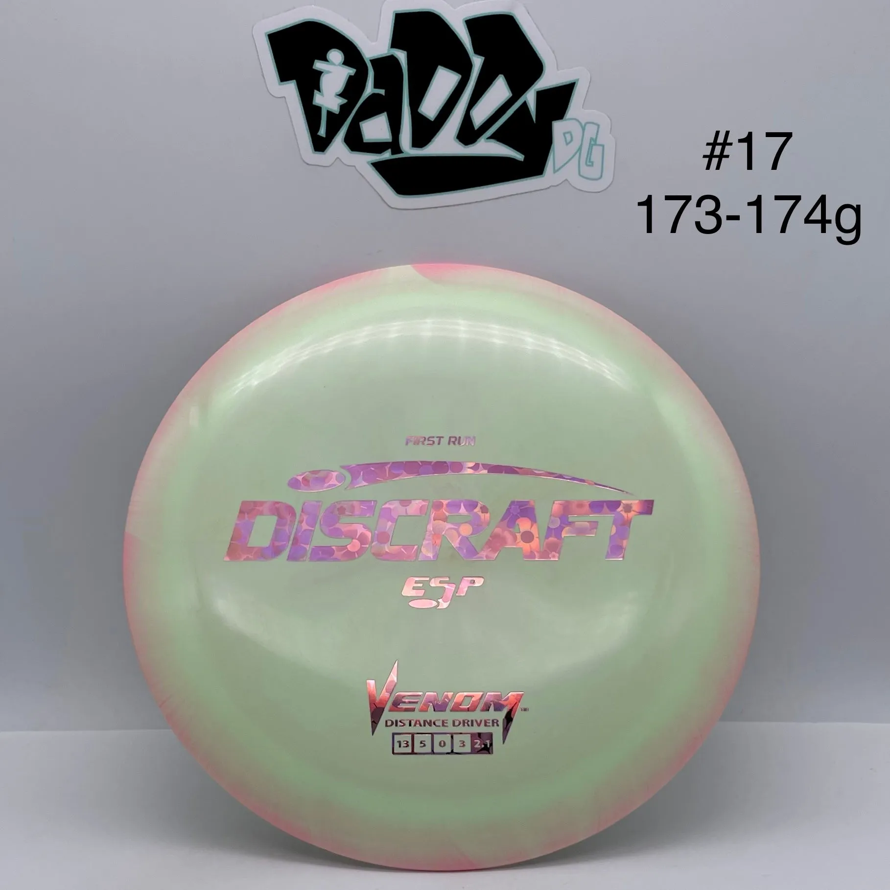 **NEW Discraft ESP Venom First Run (retooled) Distance Driver