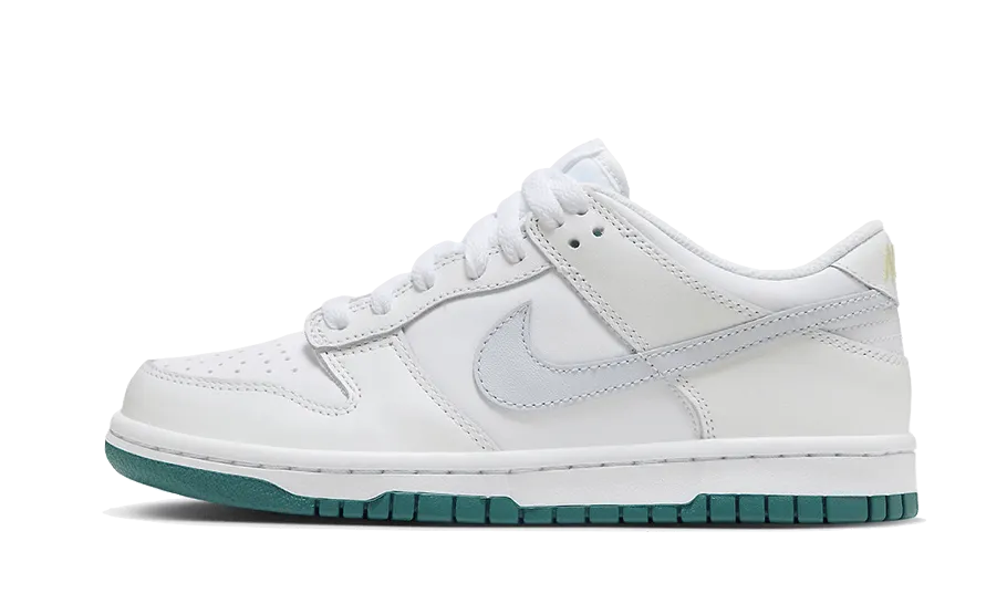 Nike Dunk Low White Grey Teal