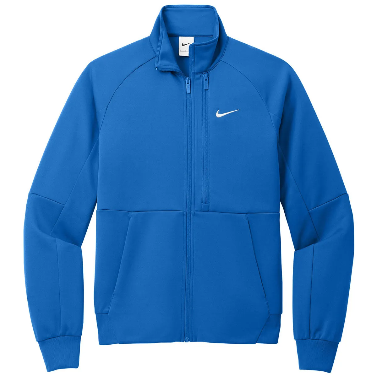 Nike Men's Royal Full-Zip Chest Swoosh Jacket