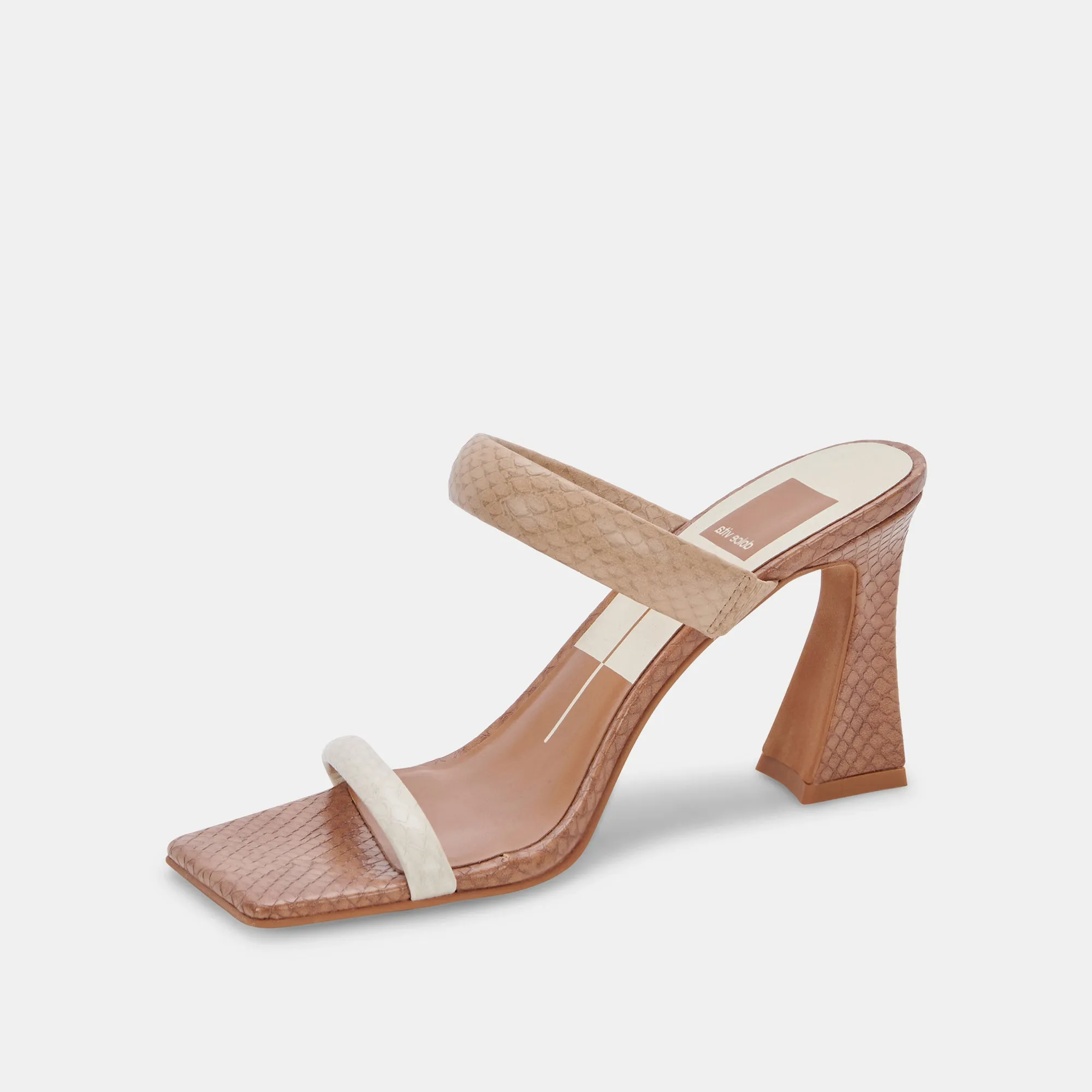 NOVAH HEELS LT TAUPE MULTI STELLA