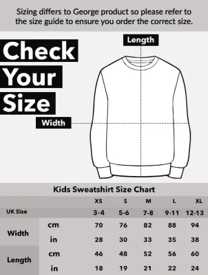 NW2 Scooby Doo Kids Scary Kids Grey Sweatshirt | Sweatshirts & Hoodies | George at ASDA