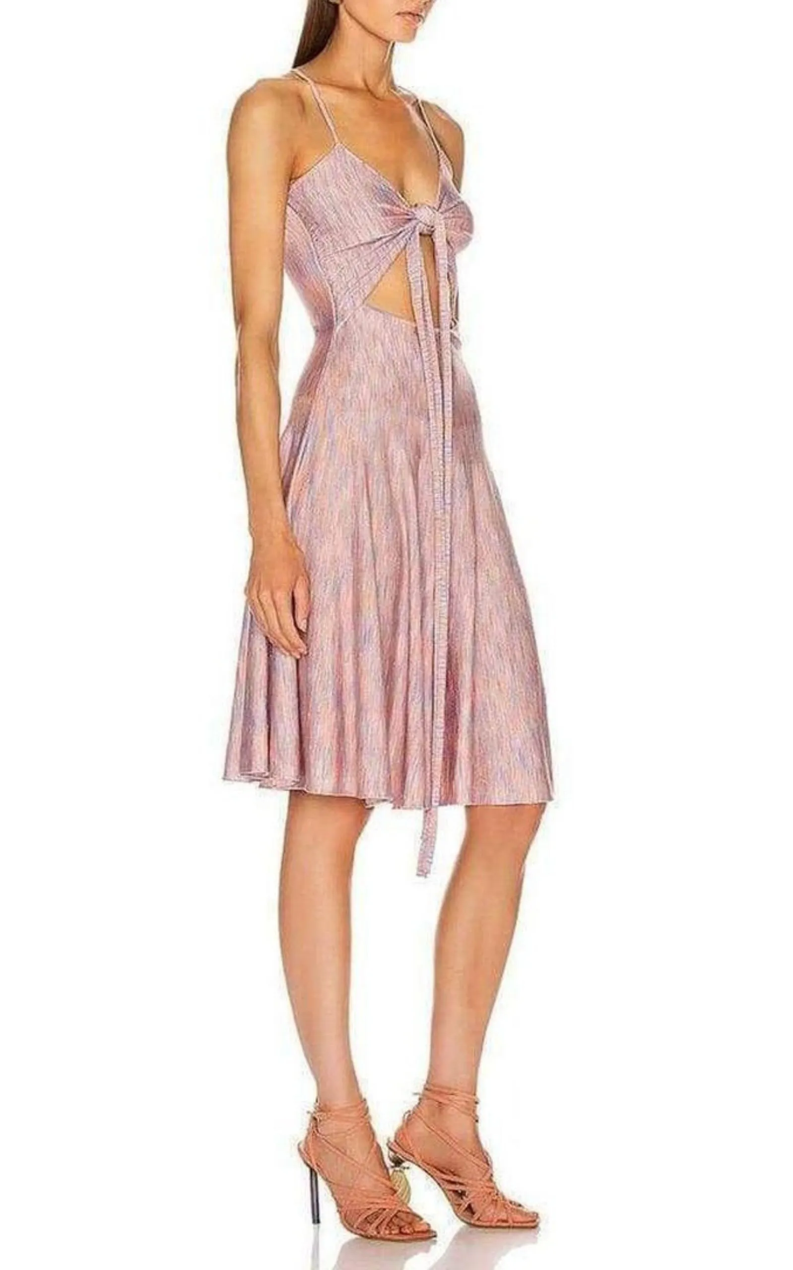 Pink Monaco Wrap Dress