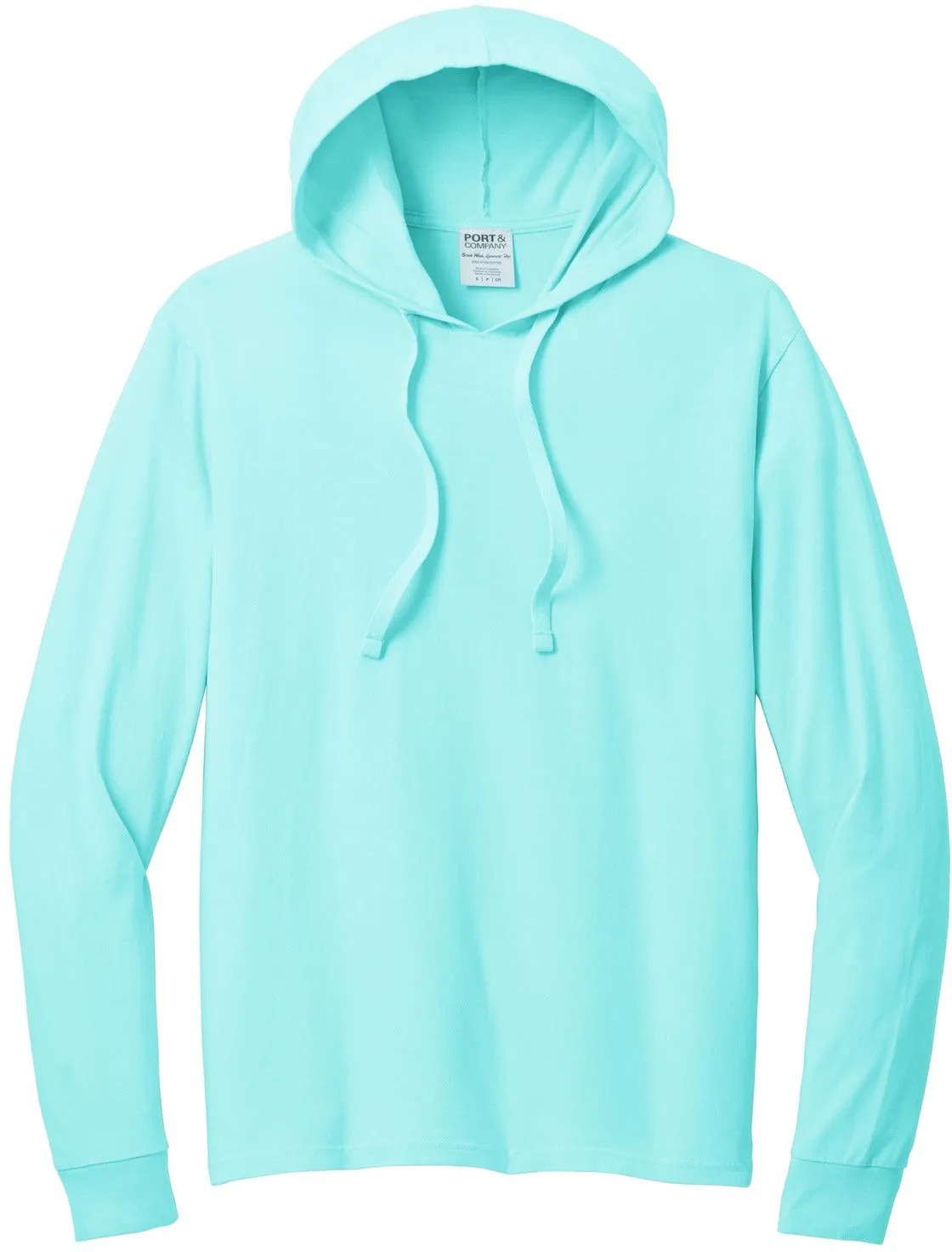 Port & Company Beach Wash Garment-Dyed Pullover Hooded Tee