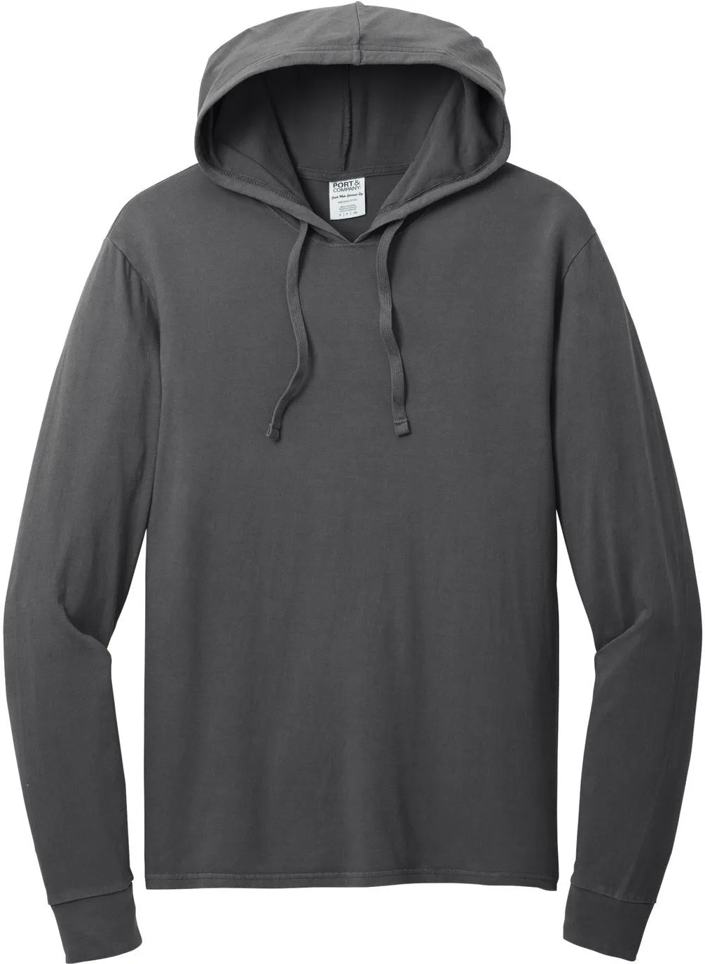 Port & Company Beach Wash Garment-Dyed Pullover Hooded Tee