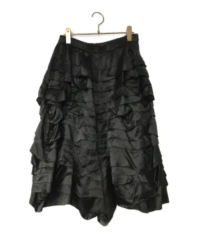 [Pre-owned] COMME des GARCONS COMME des GARCONS Satin tiered ruffle sarouel pants RB-P003