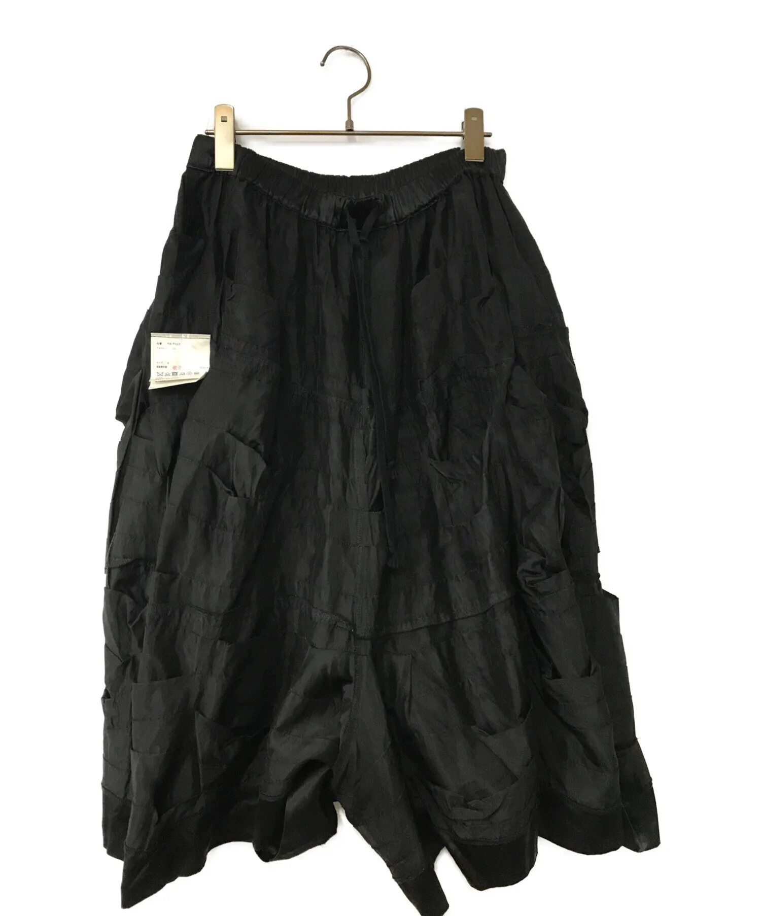 [Pre-owned] COMME des GARCONS COMME des GARCONS Satin tiered ruffle sarouel pants RB-P003