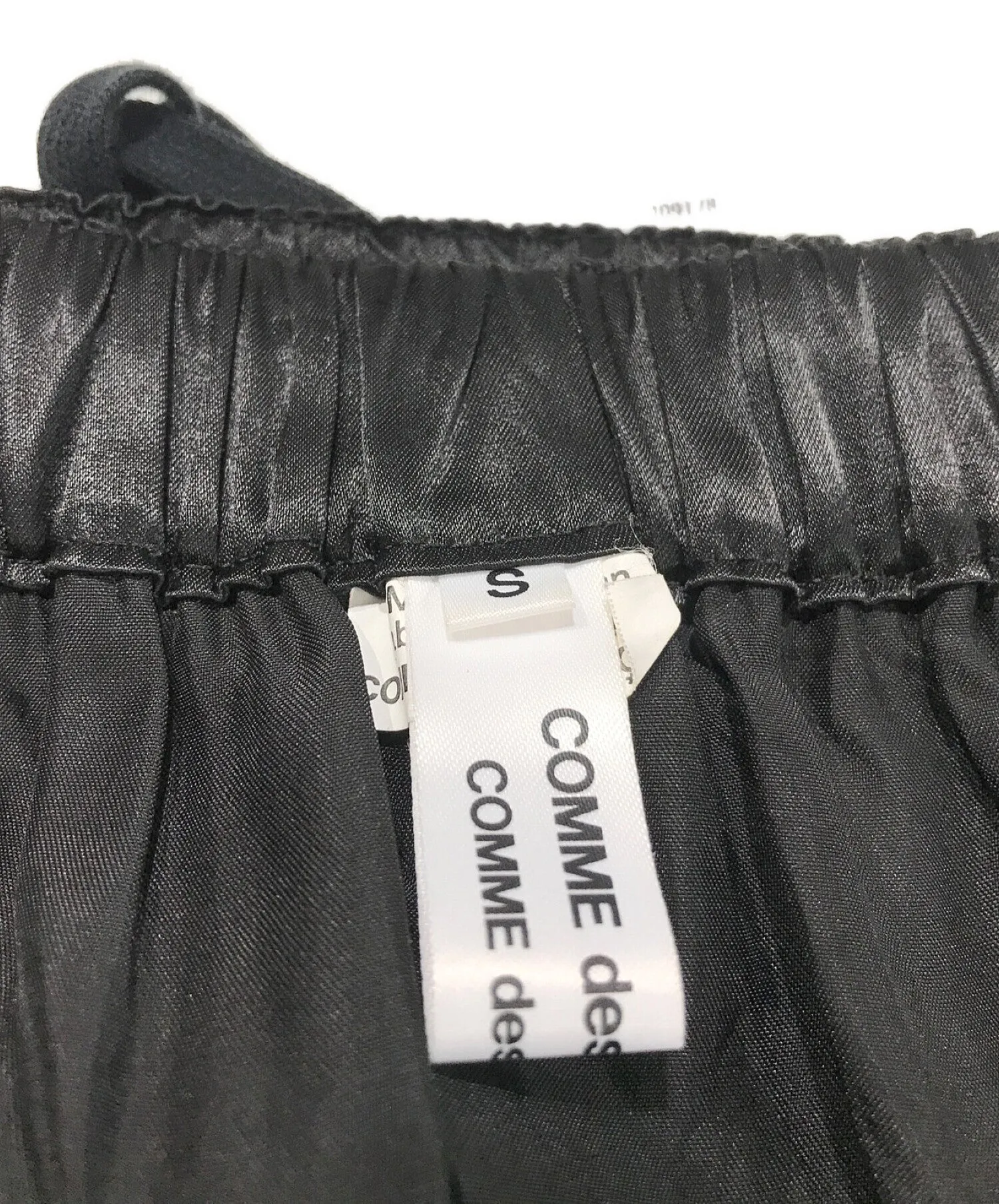 [Pre-owned] COMME des GARCONS COMME des GARCONS Satin tiered ruffle sarouel pants RB-P003