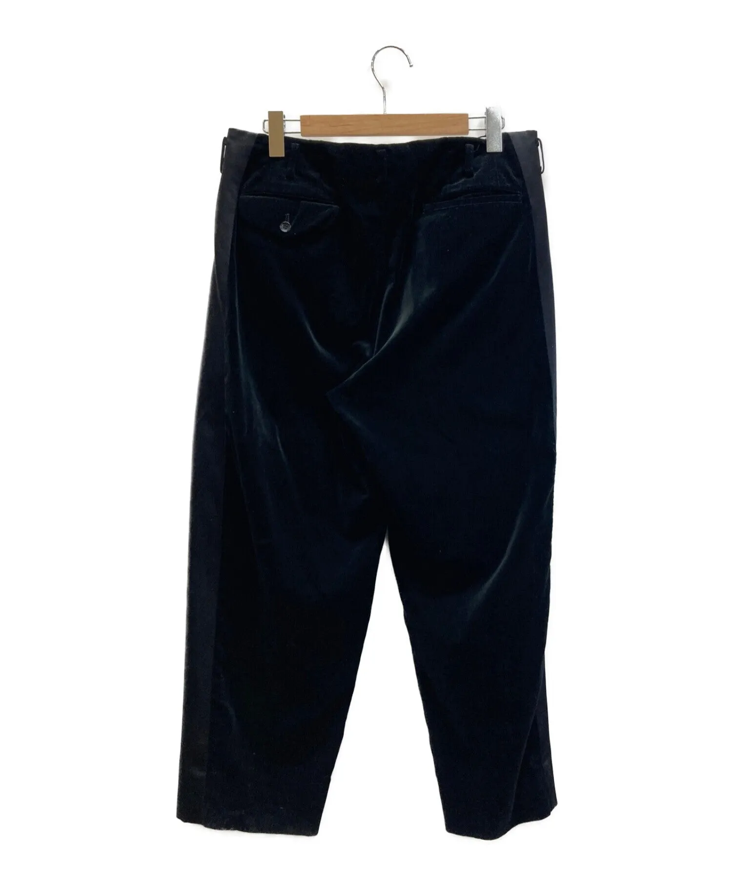 [Pre-owned] COMME des GARCONS HOMME PLUS Sideline 2-tuck velour pants PD-P009