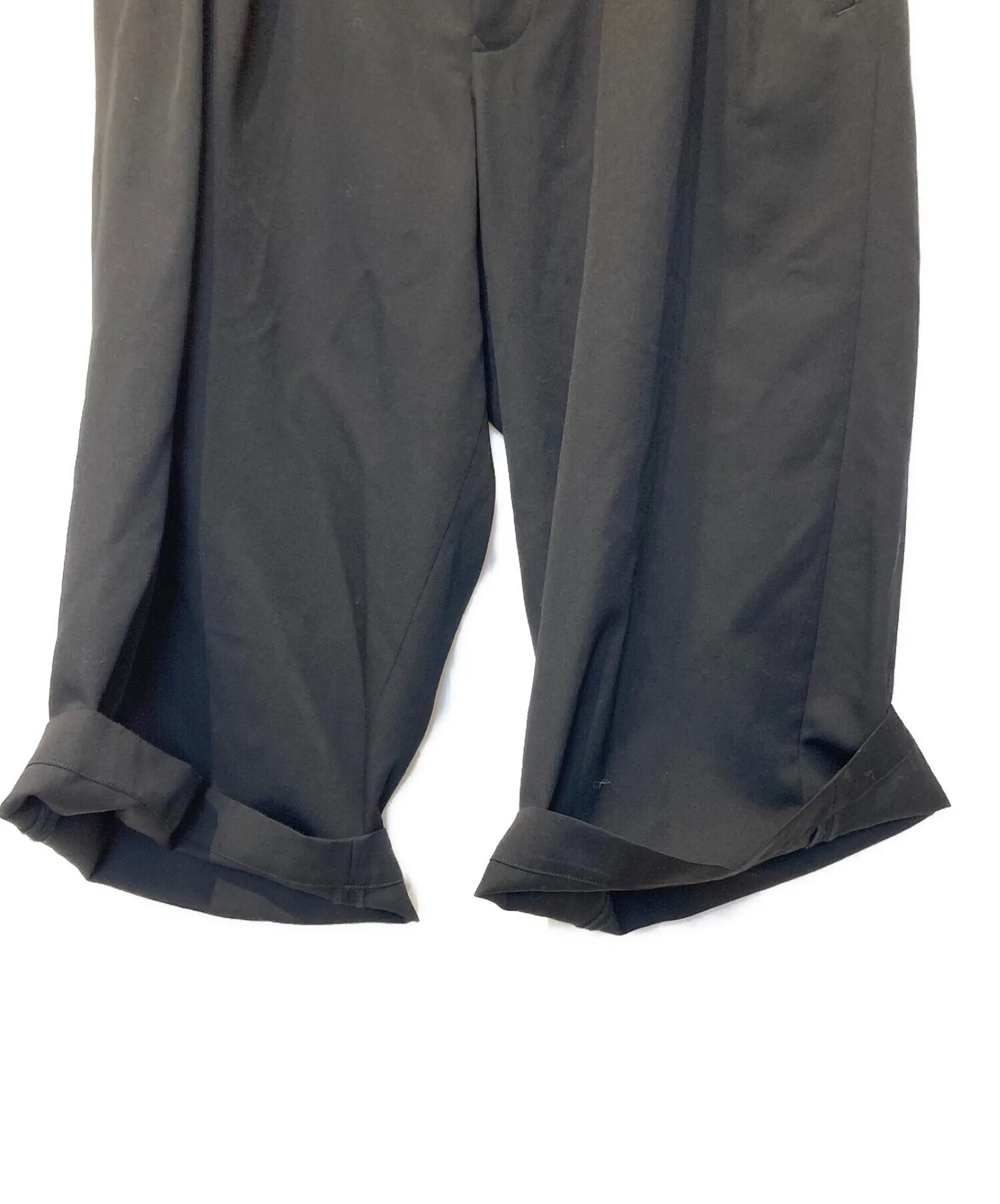 [Pre-owned] Yohji Yamamoto pour homme Wrinkle Gabba O-8th length Gabba S pants HE-P28-100