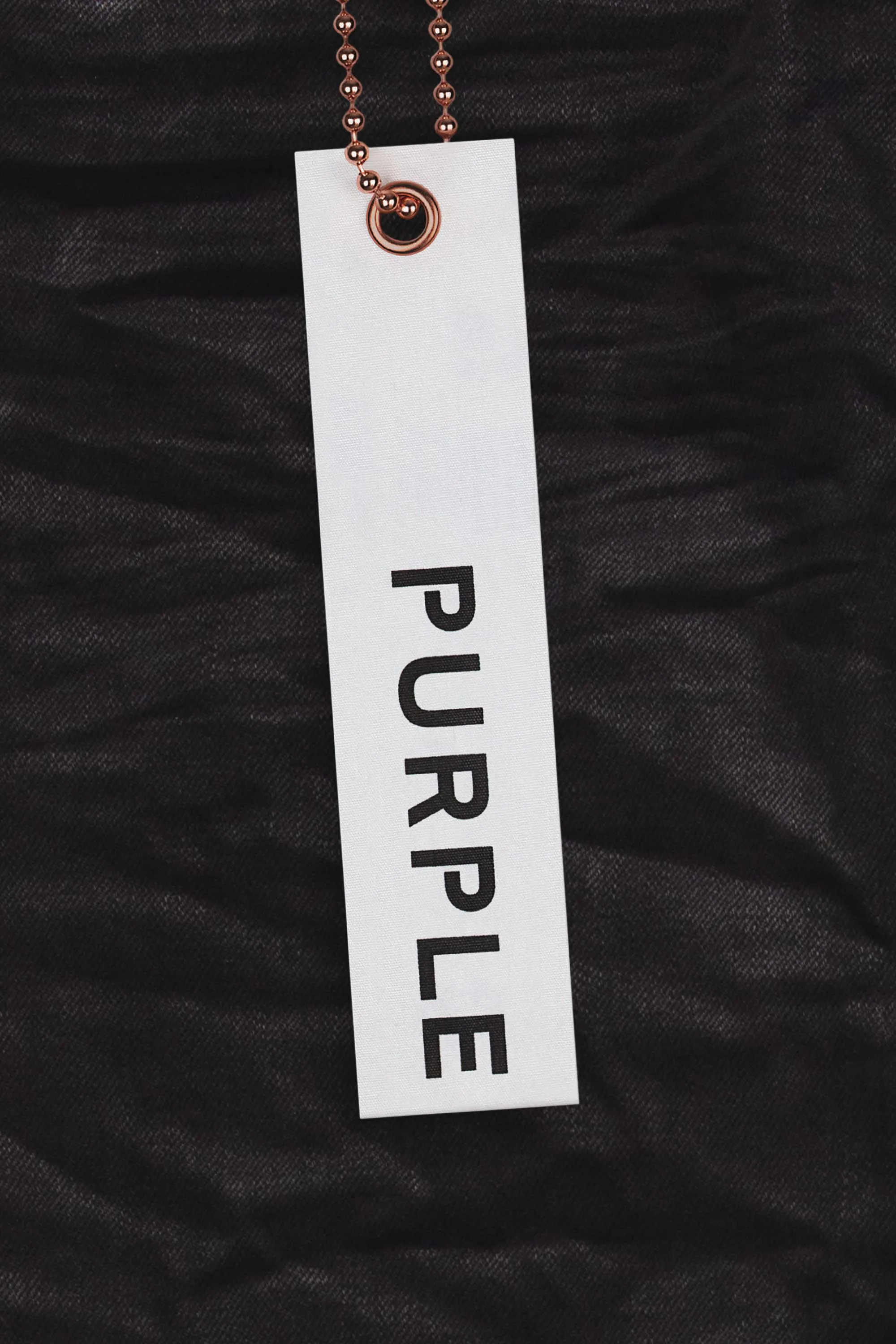 Purple - P001 Black Resin 3/D Jeans