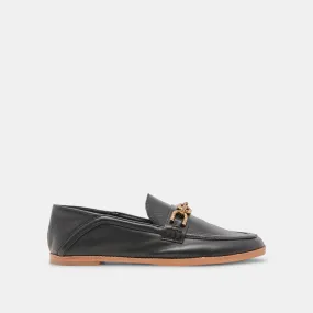 REIGN FLATS BLACK LEATHER– Dolce Vita 6866438094914