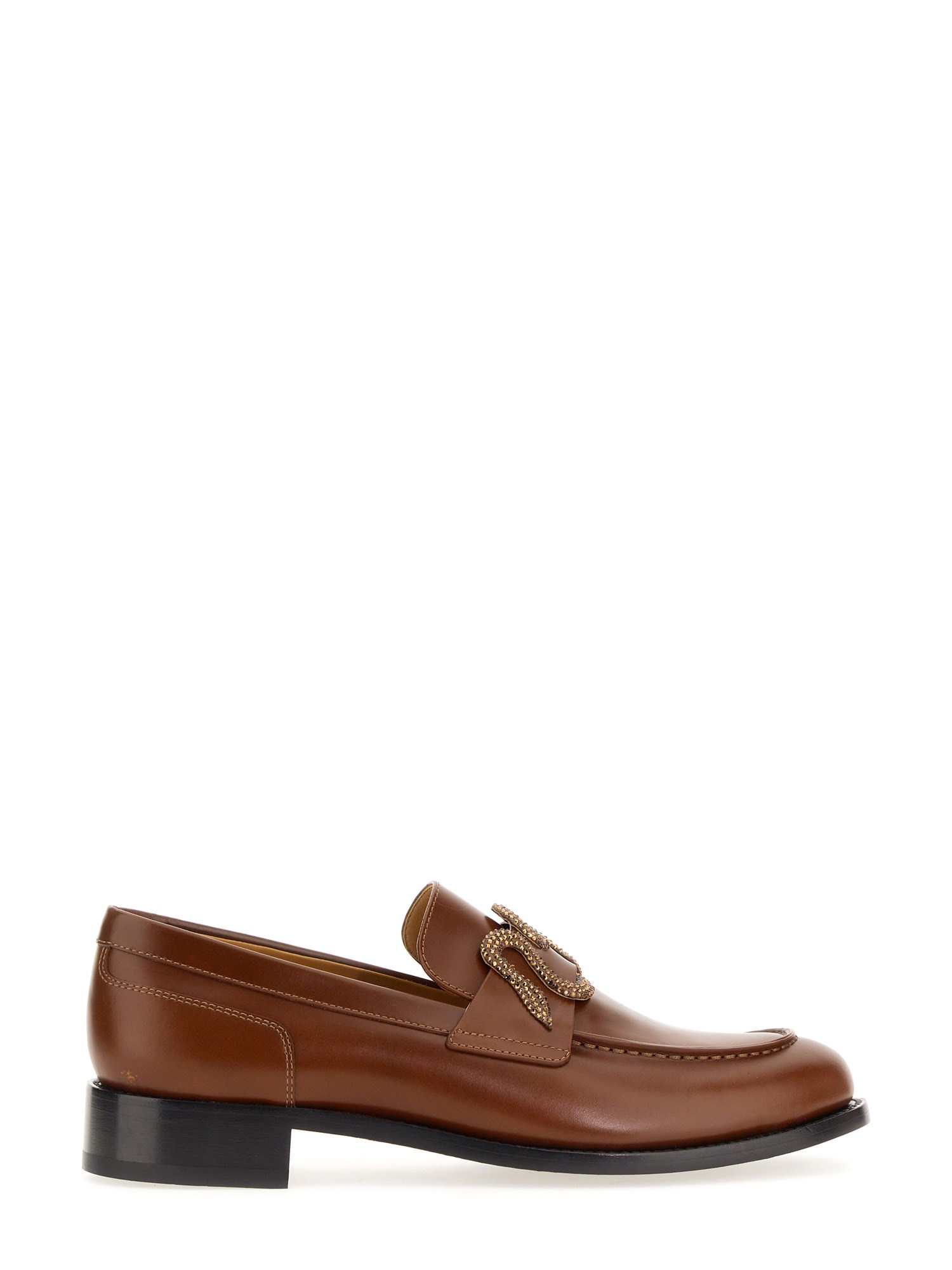 RENE CAOVILLA    MORGANA LEATHER LOAFER