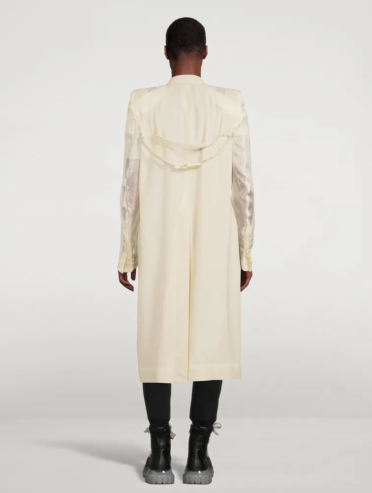 RICK OWENS Neue Cotton Long Coat