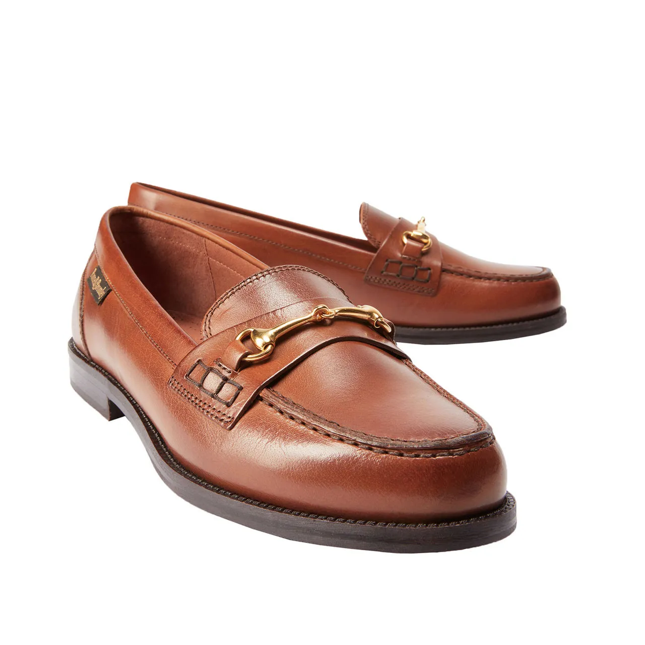 RUSSELL & BROMLEY Brewster Snaffle Loafers - Brown