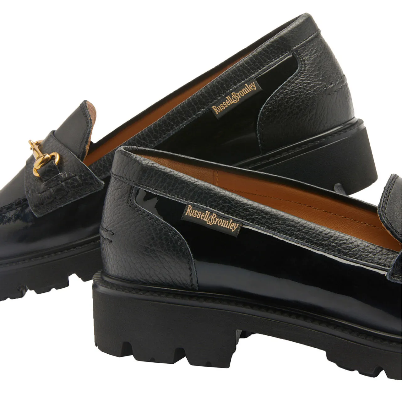 RUSSELL & BROMLEY Westminster Snaffle Loafers - Black