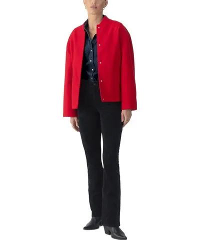 Sanctuary Women's Modern Snap-Front Bomber Jacket