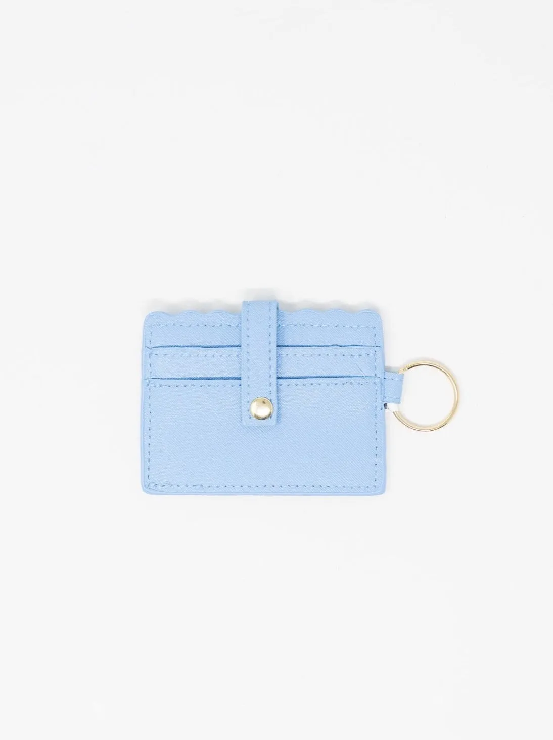 Scallop Card Holder Wallet