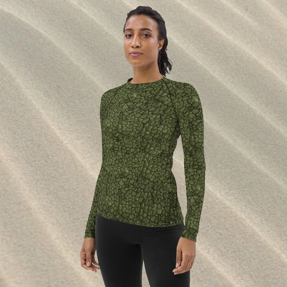 Scaly Monster Women's Rash Guard