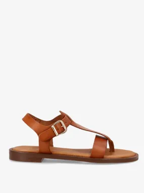 Shoedesign Copenhagen Evita Sandals in Cognac