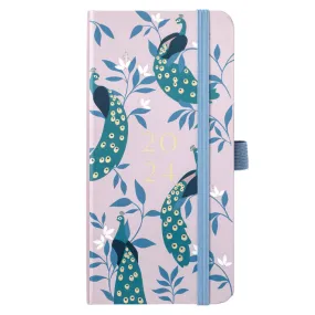 Slim Diary - Peacock Print - Busy B