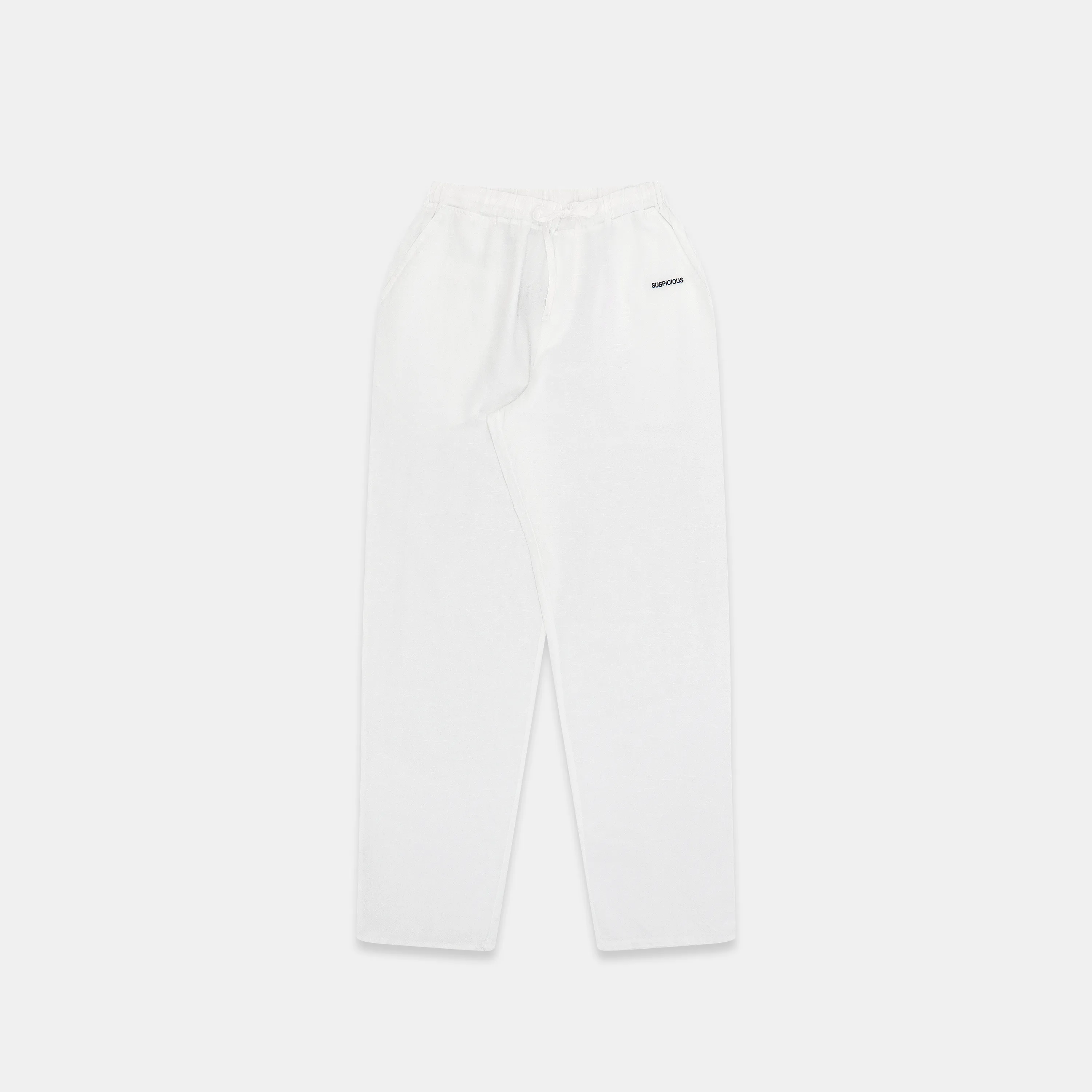 (SS24) The Suspicious Linen Pants - White