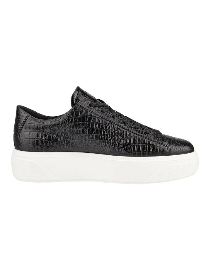 Street Platform Sneaker in Black