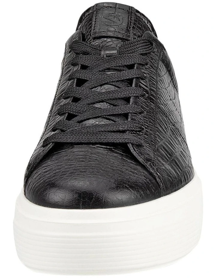 Street Platform Sneaker in Black