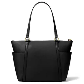 Sullivan Medium Saffiano Leather Top-Zip Tote Bag