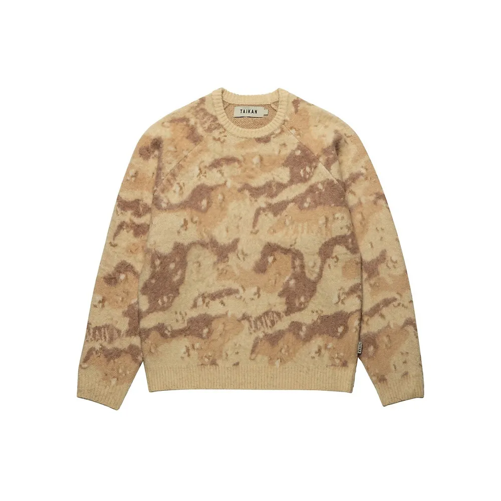 TAIKAN Desert Camo Sweater